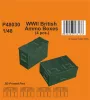 CMK WWII British Ammo Boxes - II. világháborús brit – lőszeres ládák