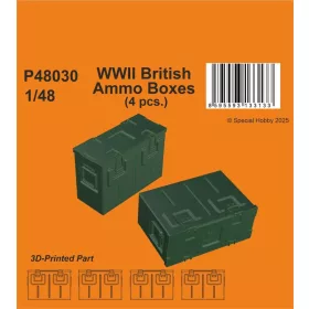   CMK WWII British Ammo Boxes - II. világháborús brit – lőszeres ládák