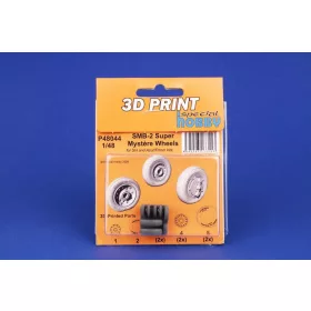   CMK SMB-2 Super Mystère Wheels for Special Hobby and Azur/Frrom - kerékkészlet, Special Hobby / Azur-Frrom maketthez