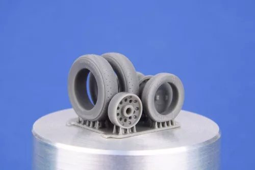 CMK SMB-2 Super Mystère Wheels for Special Hobby and Azur/Frrom - kerékkészlet, Special Hobby / Azur-Frrom maketthez