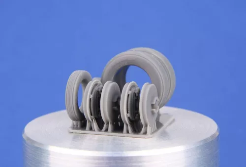 CMK SMB-2 Super Mystère Wheels for Special Hobby and Azur/Frrom - kerékkészlet, Special Hobby / Azur-Frrom maketthez