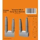 CMK Tempest Mk.V Early Gun Barrels 1/72 - fegyvercsövek