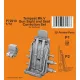 CMK Tempest Mk.V Gun Sight and Seat Correction Set 1/72 for Airfix kit - Tempest Mk.V – célzókészülék- és üléskorrekciós készlet, Airfix maketthez