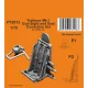 CMK Typhoon Mk.I Gun Sight and Seat Correction Set 1/72 - Typhoon Mk.I – célzókészülék- és üléskorrekciós készlet