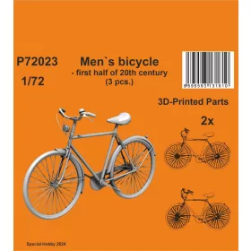   CMK Men's bicycle - first half of 20th century (3 pcs.) – járműmakett