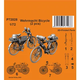 CMK Wehrmacht Bicycle (2 pcs) – járműmakett