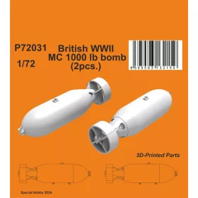   CMK British WWII MC 1000lb bomb Mk.I (2pcs.) - bomba – 2 db