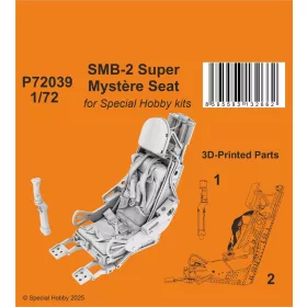   CMK SMB-2 Super Mystère Seat for Special Hobby kits - ülés