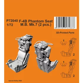 CMK F-4B/C Phantom Seat (2 pcs) - ülés – 2 db