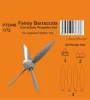 CMK Fairey Barracuda Correction Propeller Set for Special Hobby - Fairey Barracuda légcsavar-korrekciós készlet