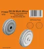 CMK DH.94 Moth Minor Wheels / Circumferential Tread Pattern for Special Hobby - körbefutó futófelületi mintázatú kerekek