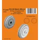 CMK DH.94 Moth Minor Wheels / Circumferential Tread Pattern for Special Hobby - körbefutó futófelületi mintázatú kerekek
