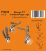 CMK Mirage F.1 Undercarriage Legs for Special Hobby - Mirage 1 – futóműszárak