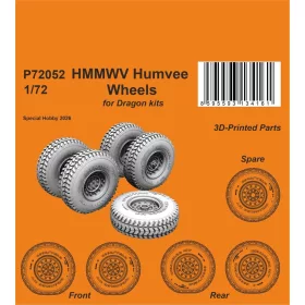 CMK HMMWV Humvee Wheels for Dragon - kerékkészlet