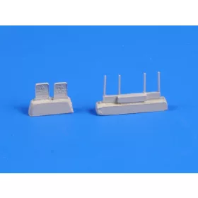 CMK P-51D/K Rudder pedals - oldalkormány-pedálok