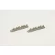 CMK YAK-3-Exhausts for Special Hobby kit - kipufogócsonkok