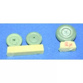CMK Me 262A/B Wheels für Tamiya-Bausatz - kerékkészlet