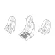 CMK Junkers Ju 88A/C/G Seats (Dra) Ger WWII - ülések