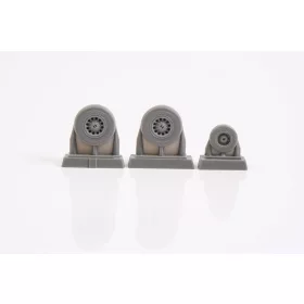 CMK Sea Vixen-Wheels Set - kerékkészlet