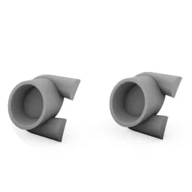 CMK Reggiane Re 2000 Exhausts - kipufogócsonkok
