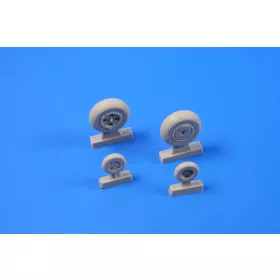   CMK Canberra PR.9 Wheel set - Canberra PR.9 kerékkészlet – részletező készlet