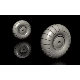  CMK Fw 189A-1/-2-Mainwheels Set/f.ICM kit - Fw 189A-1/-2- /ICM maketthez – főfutókerekek