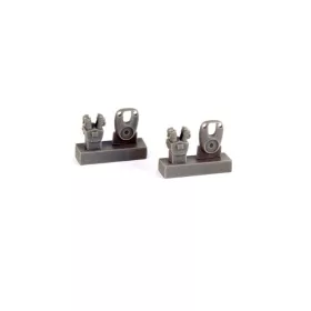   CMK Fw 189A-Front Pairs of Engine Cylinders for ICM kits - Fw 189A első motorhengerpárok