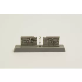 CMK P-40 Cockpit Sidewalls and ControlColumn - cockpit