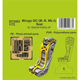 CMK Mirage IIIC (M.-B. Mk.4) Seat - ülés