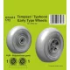 CMK Tempest/Typhoon Early type Wheels 1/72 - Tempest/Typhoon korai típus – kerékkészlet
