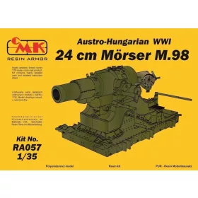   CMK Austro-Hungarian WWI 24cm Mörser M.98 – fegyverrendszer makett