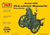 CMK German WWI 25cm schwerer Minenwerfer/ Heavy Mortar-All Resin kit – fegyverrendszer makett