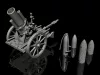 CMK German WWI 25cm schwerer Minenwerfer/ Heavy Mortar-All Resin kit – fegyverrendszer makett