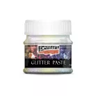 Pentart Glitterpaszta finom szivárvány 50 ml 13060
