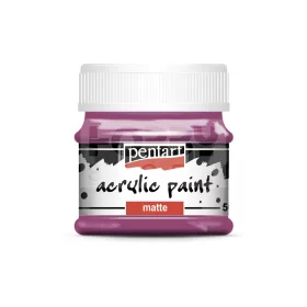 Pentart matt akrilfesték - mályva 50 ml