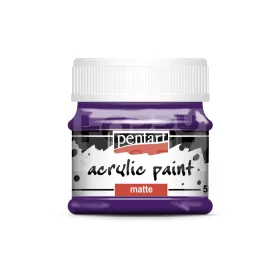 Pentart matt akrilfesték - ametiszt 50 ml