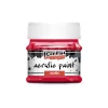 Pentart matt akrilfesték - rúzspiros 50 ml