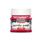 Pentart Matt rúzspiros színű akrilfesték - hobbi festék 50 ml 13117