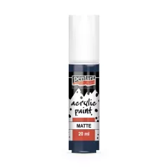   Pentart Matt indigókék színű akrilfesték - hobbi festék 20 ml 13119