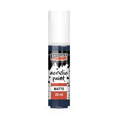 Pentart Matt indigókék színű akrilfesték - hobbi festék 20 ml 13119