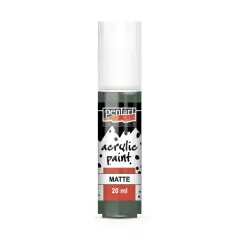   Pentart Matt kekizöld színű akrilfesték - hobbi festék 20 ml 13121