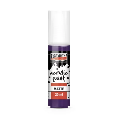 Pentart Matt ametiszt színű akrilfesték - hobbi festék 20 ml 13125