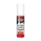 Pentart Matt rúzspiros színű akrilfesték - hobbi festék 20 ml 13127