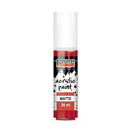Pentart Matt rúzspiros színű akrilfesték - hobbi festék 20 ml 13127
