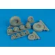 F-14D Super Tomcat weighted wheels (TRU) - terhelt futóműkerekek