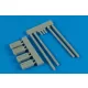 Wheelliant US. Navy poly. wheel chock NWC-4/5 – 1:32 dioráma kellék makett