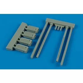   Wheelliant U.S. Navy poly.wheel chock NWC-4/5 - la. – dioráma kellék makett