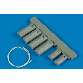   Wheelliant U.S.A.F. wheel chock with nylon thread – 1:32 dioráma kellék makett