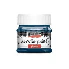 Pentart Fényes indigókék színű akril bázisú hobbi festék 50 ml