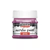 Pentart fényes akrilfesték - mályva 50 ml